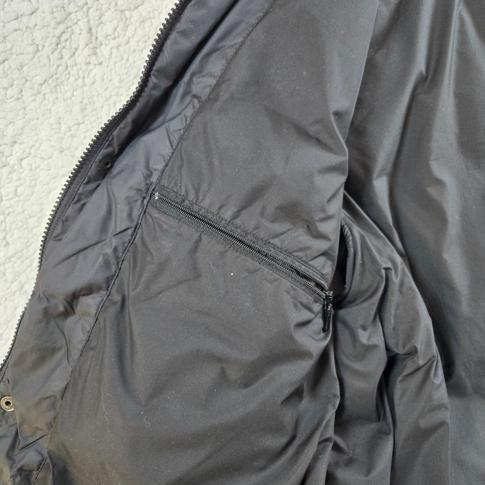 Eddie Bauer Mens L Black Down Vest Quilted‎ Goose Down Puffer Lightweight Casual - Picture 9 of 10